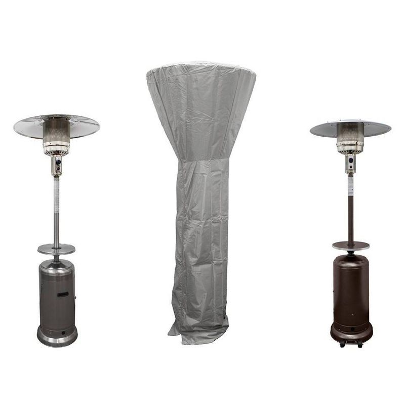 Tall Patio Heater Cover - Silver - AZ Patio Heaters