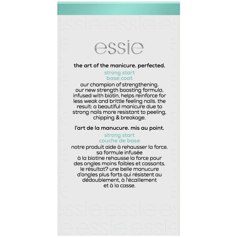 essie Strong Start Nail Treatment Base Coat - 0.46 fl oz