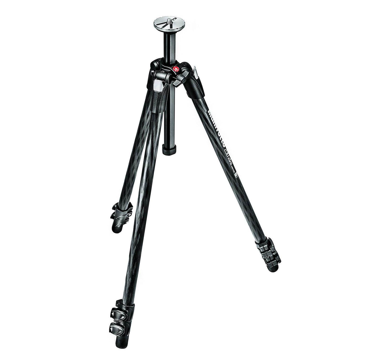 Manfrotto 290 Xtra 3-Section Carbon Fiber Tripod #MT290XTC3US