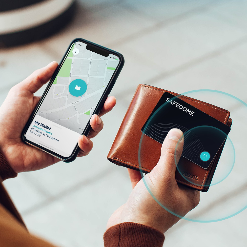 Safedome Recharge Bluetooth Tracker Combo  ONE Recharge Card, ONE Key Finder