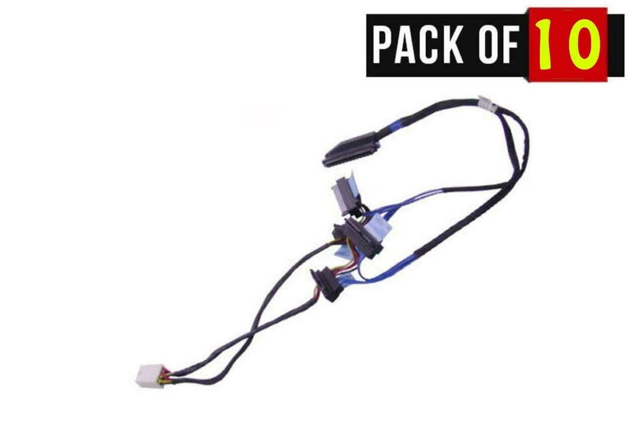 Lot of 10 NEW Genuine Dell PowerEdge T310 SAS Cable Assembly - D385M