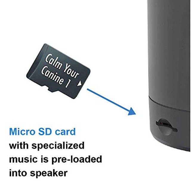 iCalmDog 5.0b Bluetooth Speaker + 3-hrs Clinically-Tested Classical Dog Calming Music: Through a Dog's Ear | Your Proven Canine Anxiety Solution