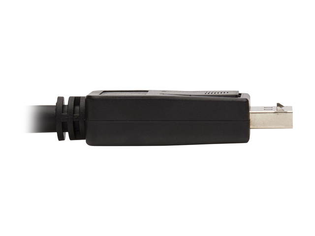 Tripp Lite P582-020-4K6AE 20 ft. DisplayPort 1.2a to HDMI 2.0 Active Adapter Cable (M/M) - Grip HDMI Plug, 4K @ 60 Hz, 20 ft., Black