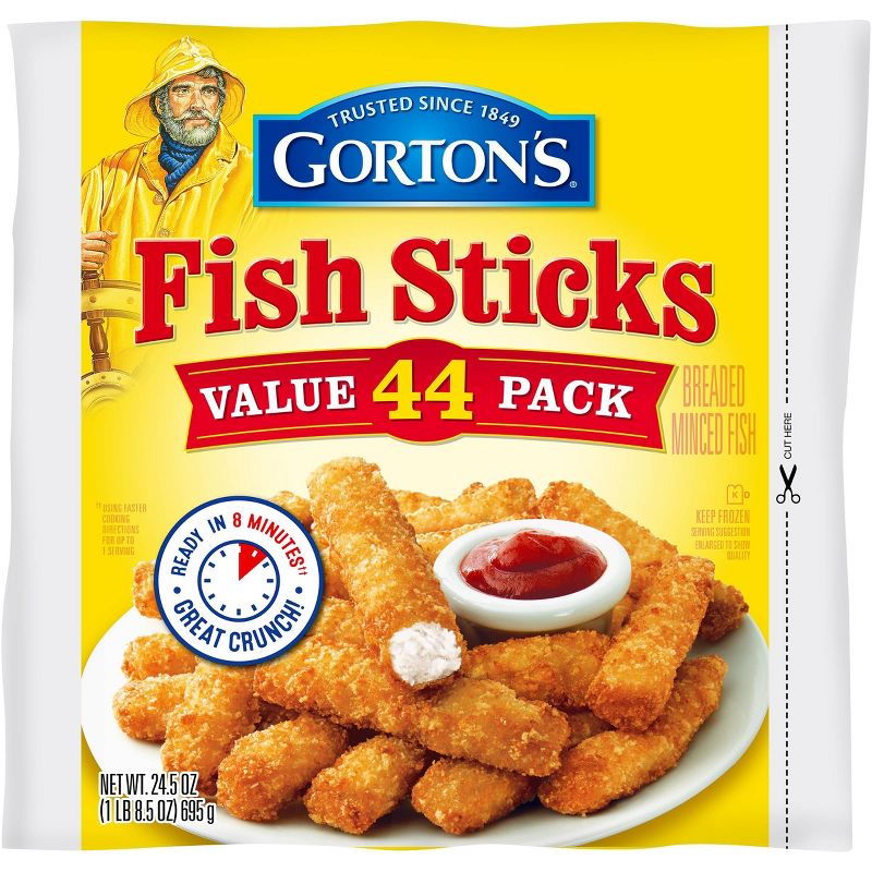 Gorton's Breaded Minced Fish Sticks - 44ct