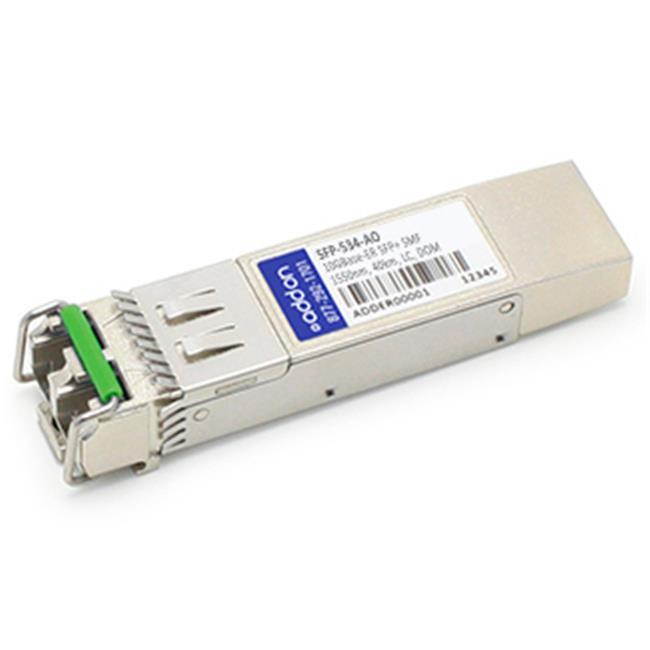 Addon Gigamon Systems Sfp-534 Compatible Taa Compliant 10Gbase-Er Sfp+ Transceiver (Smf 1550Nm 40Km Lc Dom)