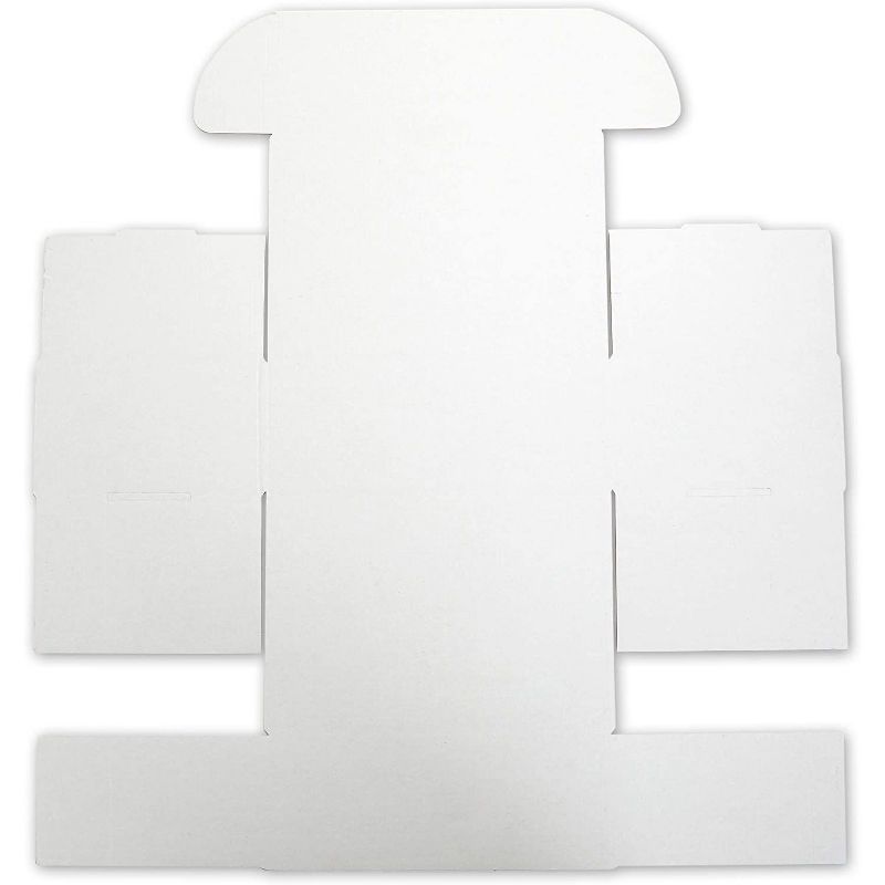Stockroom Plus 50-Pack White Kraft Corrugated Mailer, Small Shipping Boxes Mailing Box (4 x 10 x 7 in)