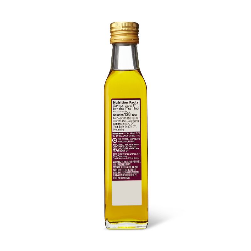 Garlic Infused Extra Virgin Olive Oil - 8.5oz - Good & Gather™