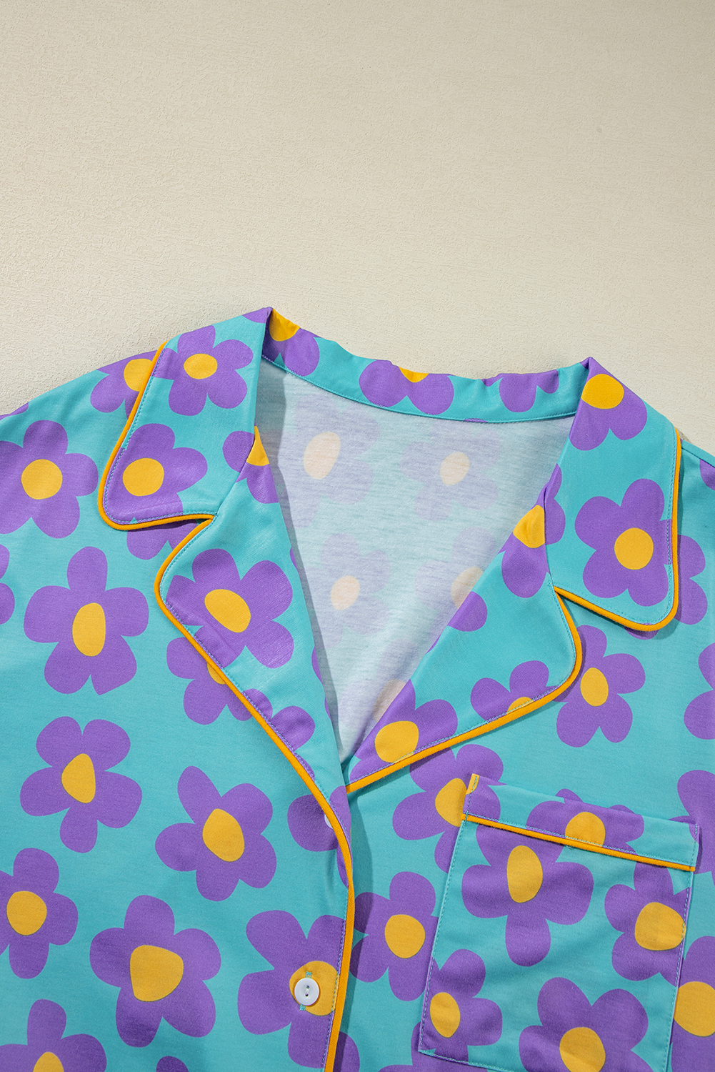 Rose Red Solid Waffle Knit Plus Size Two Piece Shorts Set