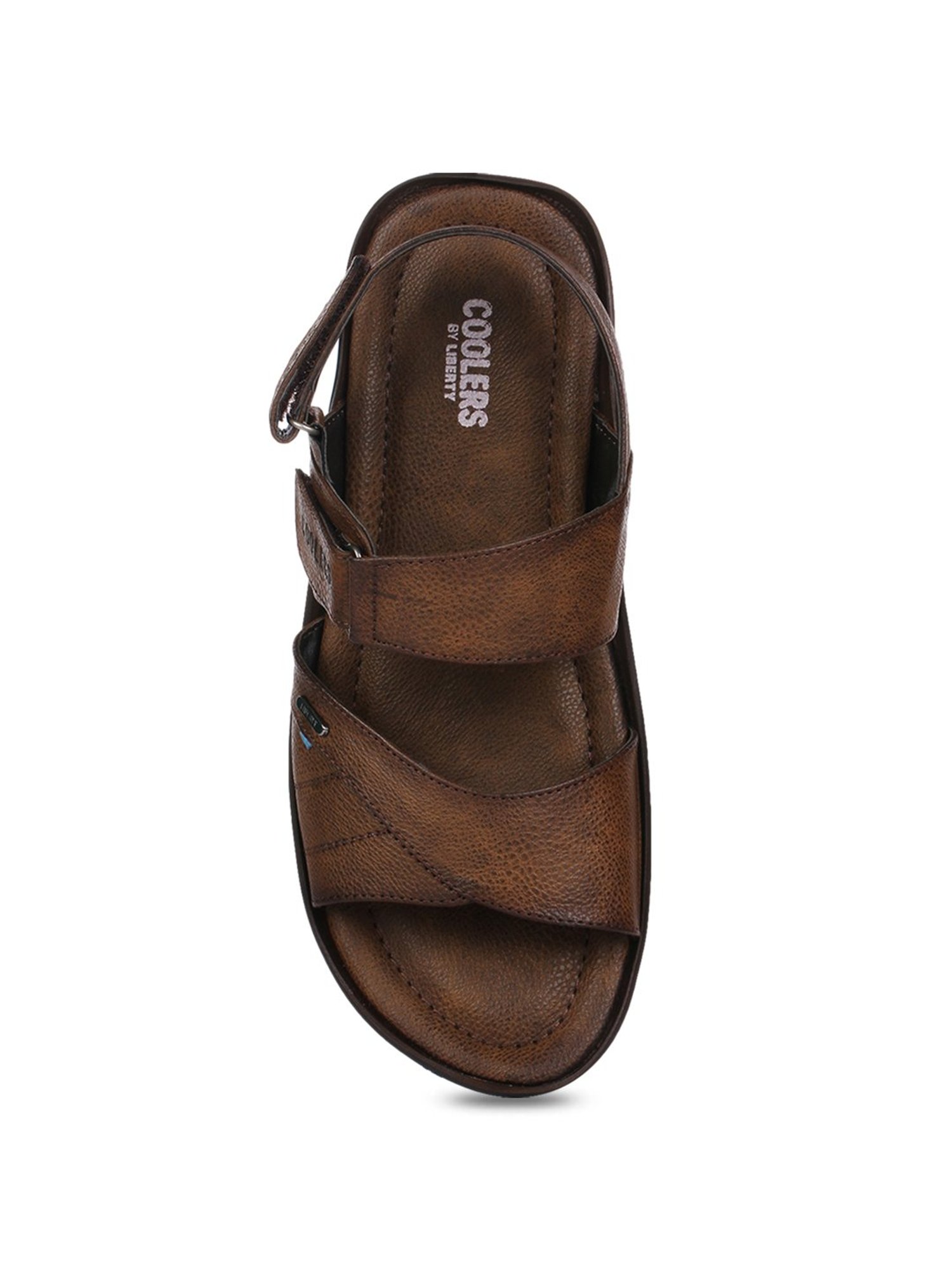 Coolers by Liberty Men's Tan Back Strap Sandals
