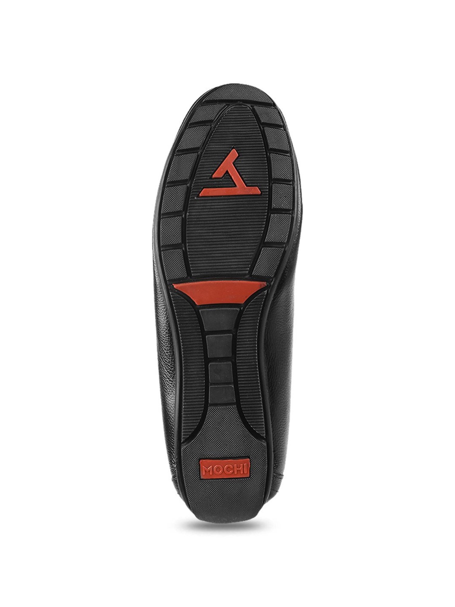 Mochi Men's Black Casual Loafers