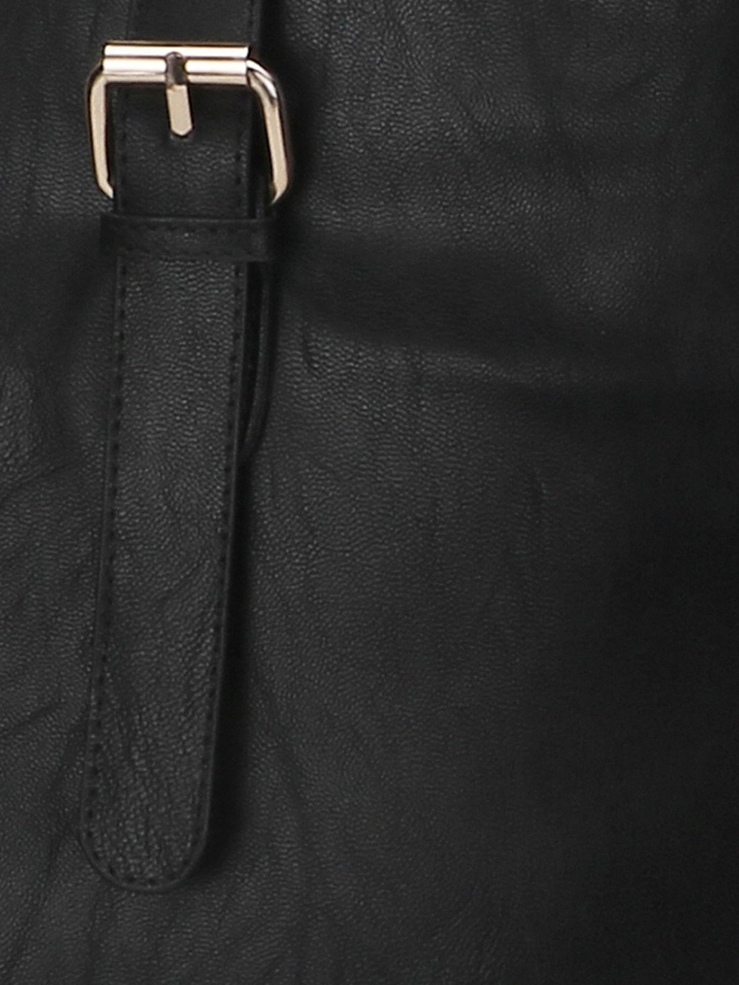 Spice Art Black Solid Large Tote Bag