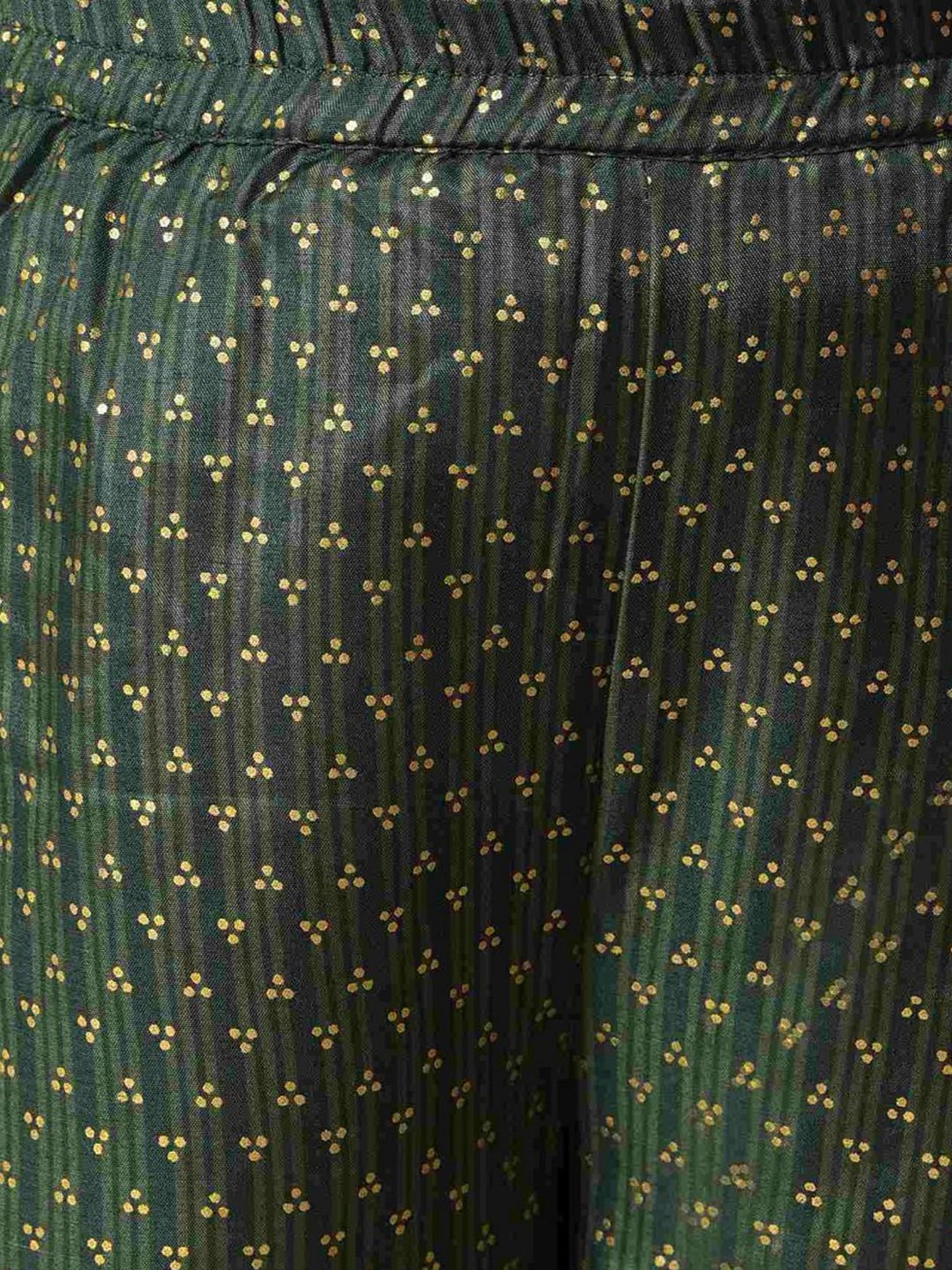 Aurelia Kids Pink & Green Embroidered Kurta Set