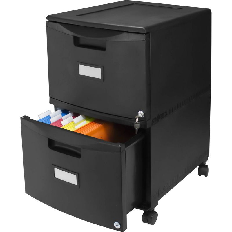 Union & Scale 2-Drawer Ver File Cab, Mobile/Ped, Let/Leg, 21 UN56949
