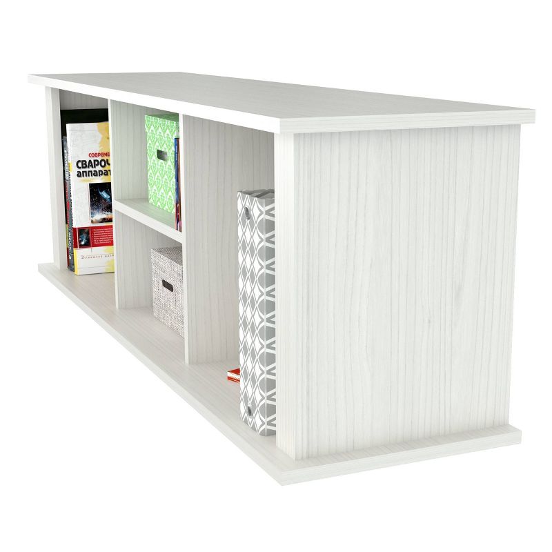 Wall Mounted Hutch Washed Oak - Inval