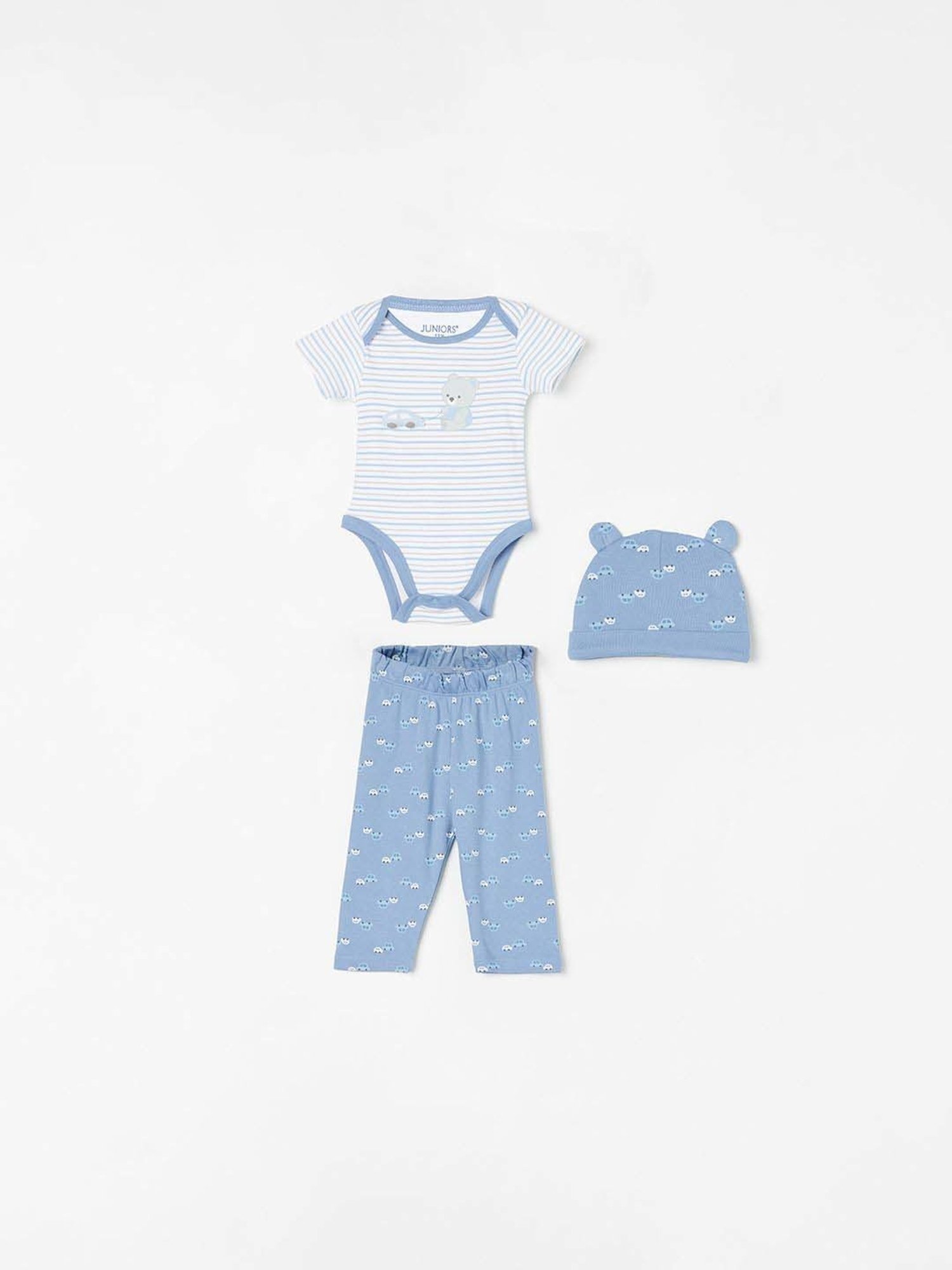 Juniors by Lifestyle Kids Blue Cotton Coordinate Set