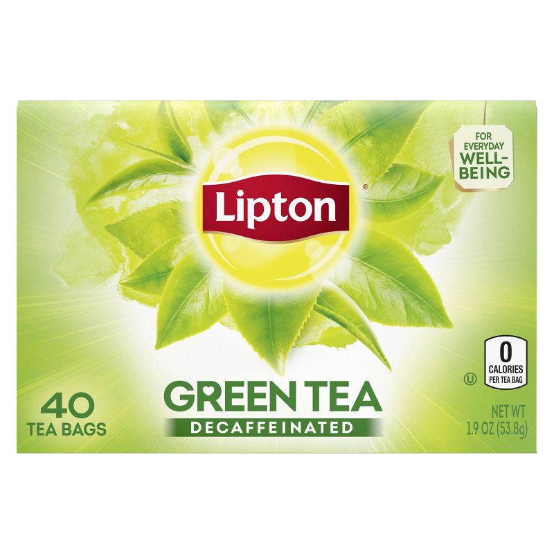 Lipton Decaffeinated Green Tea - 40ct