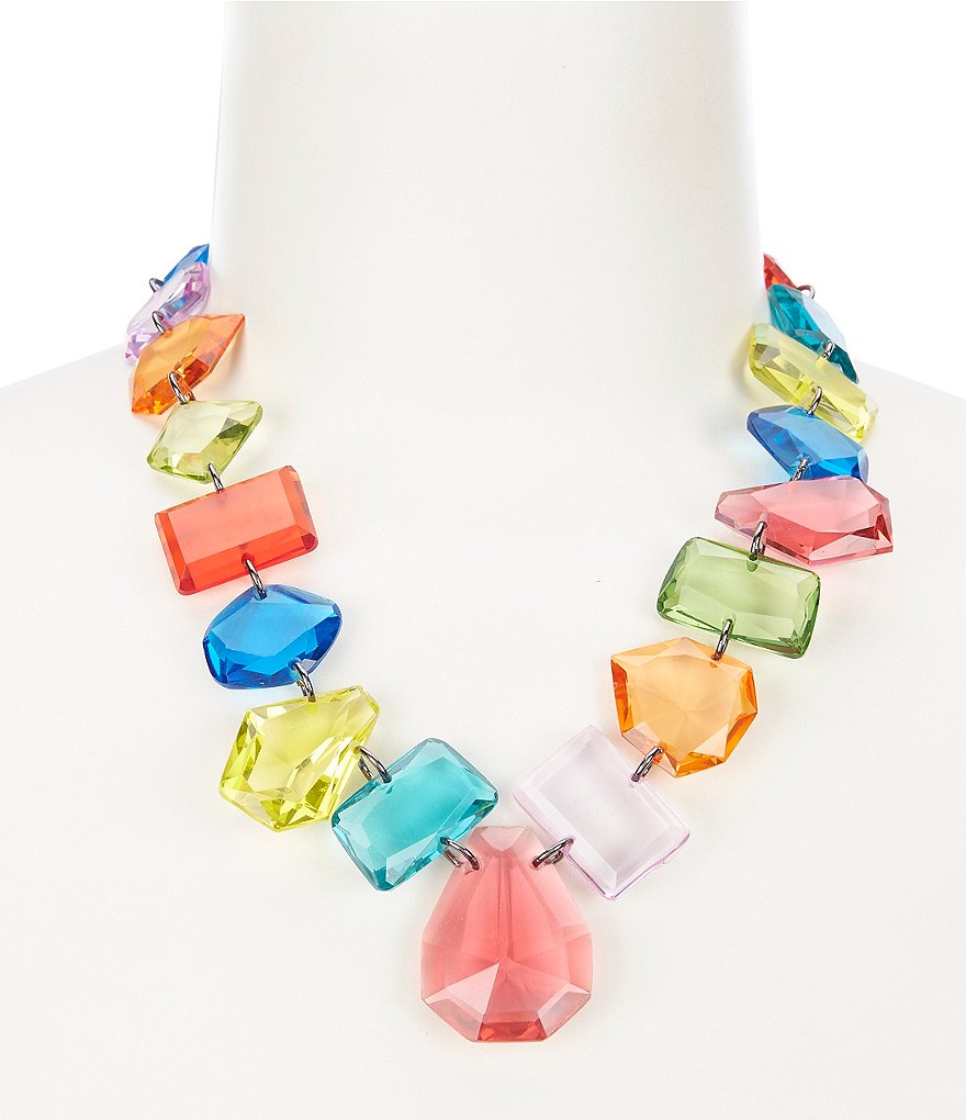 Natasha Accessories Stone Necklace