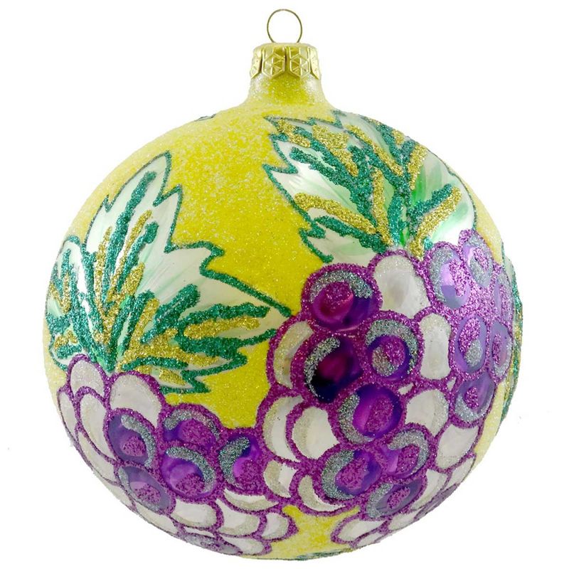 Larry Fraga Trellis Vine Ornament Ball Grapewine  -  Tree Ornaments