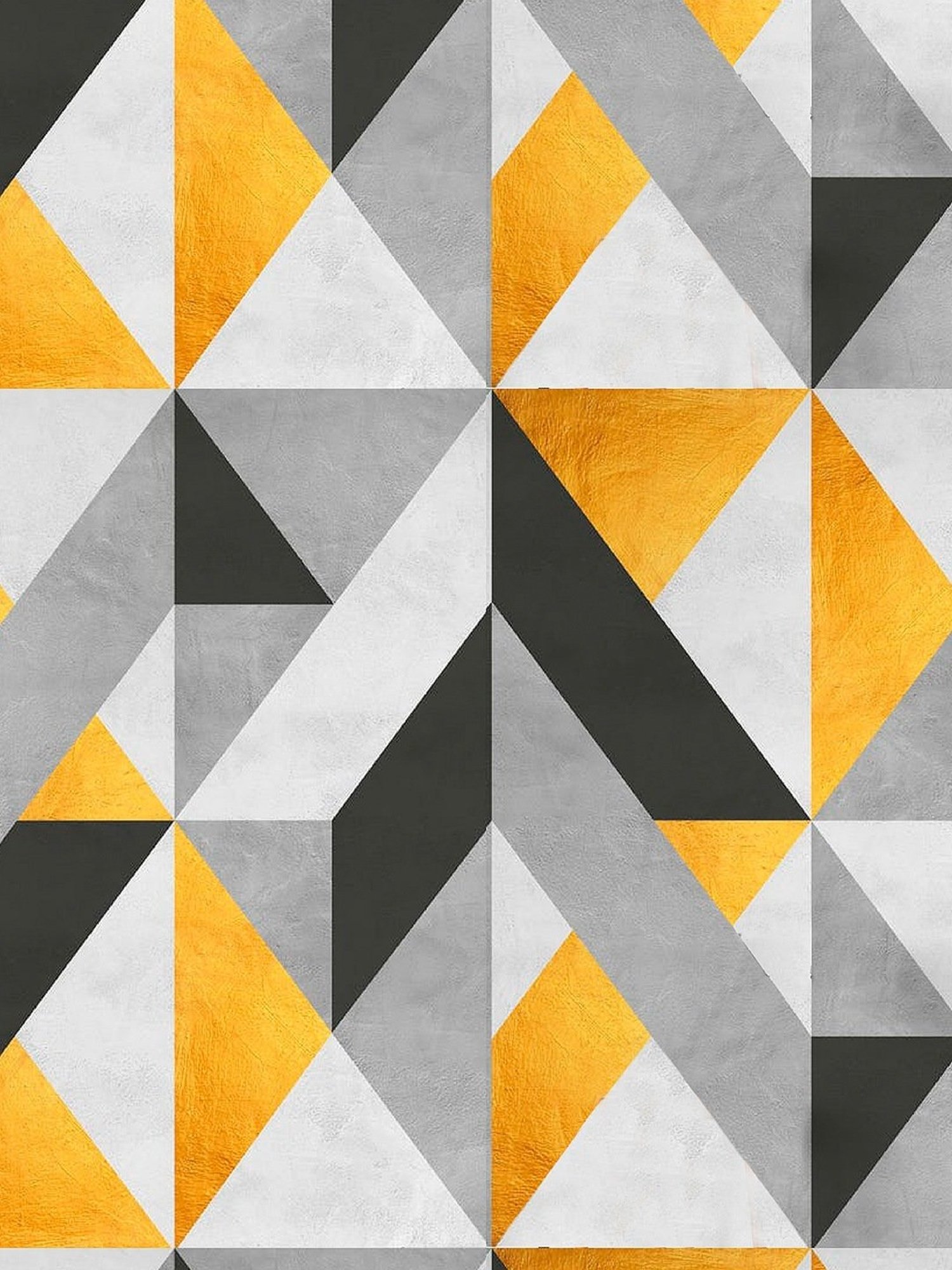 SPACES DRAPE STORY Elegent Yellow & Grey Polyester 8 FT Door Curtain - Set of 2