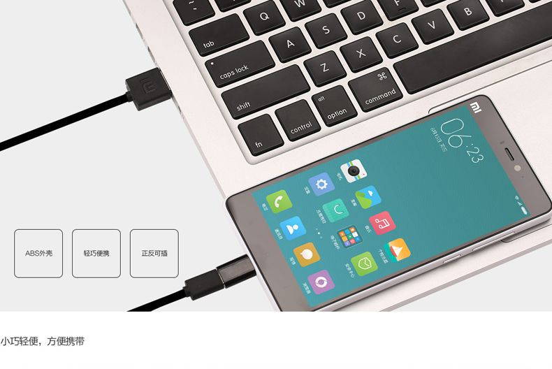 Xiaomi USB 3.1 Type C Male to Micro USB Female USB C Cable Adapter Type C Converter