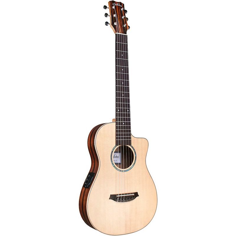 Cordoba Mini II EB-CE Mini Acoustic-Electric Guitar Natural