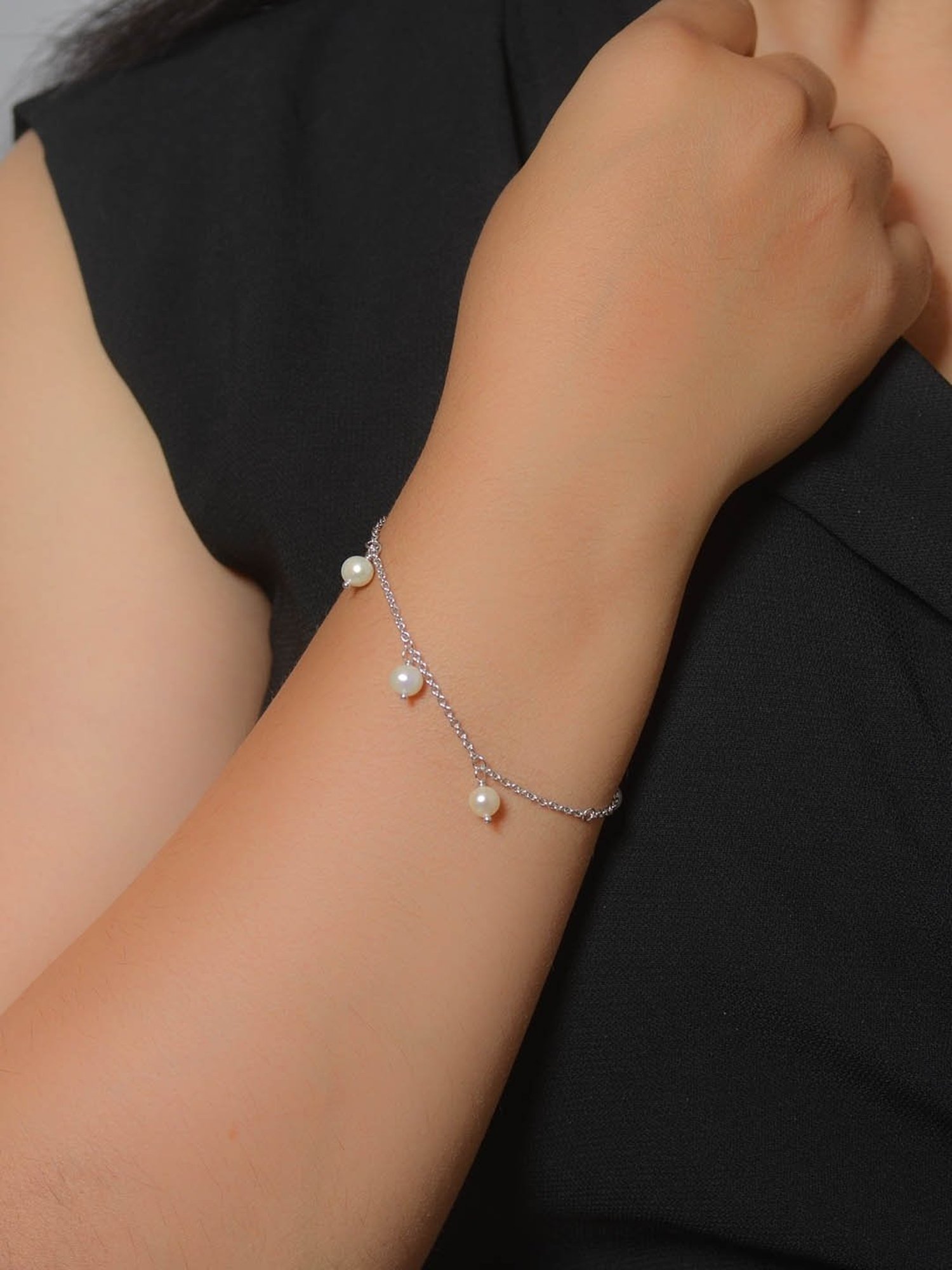 Clara Enzo 92.5 Sterling Silver Swarovski Zirconia Bracelet