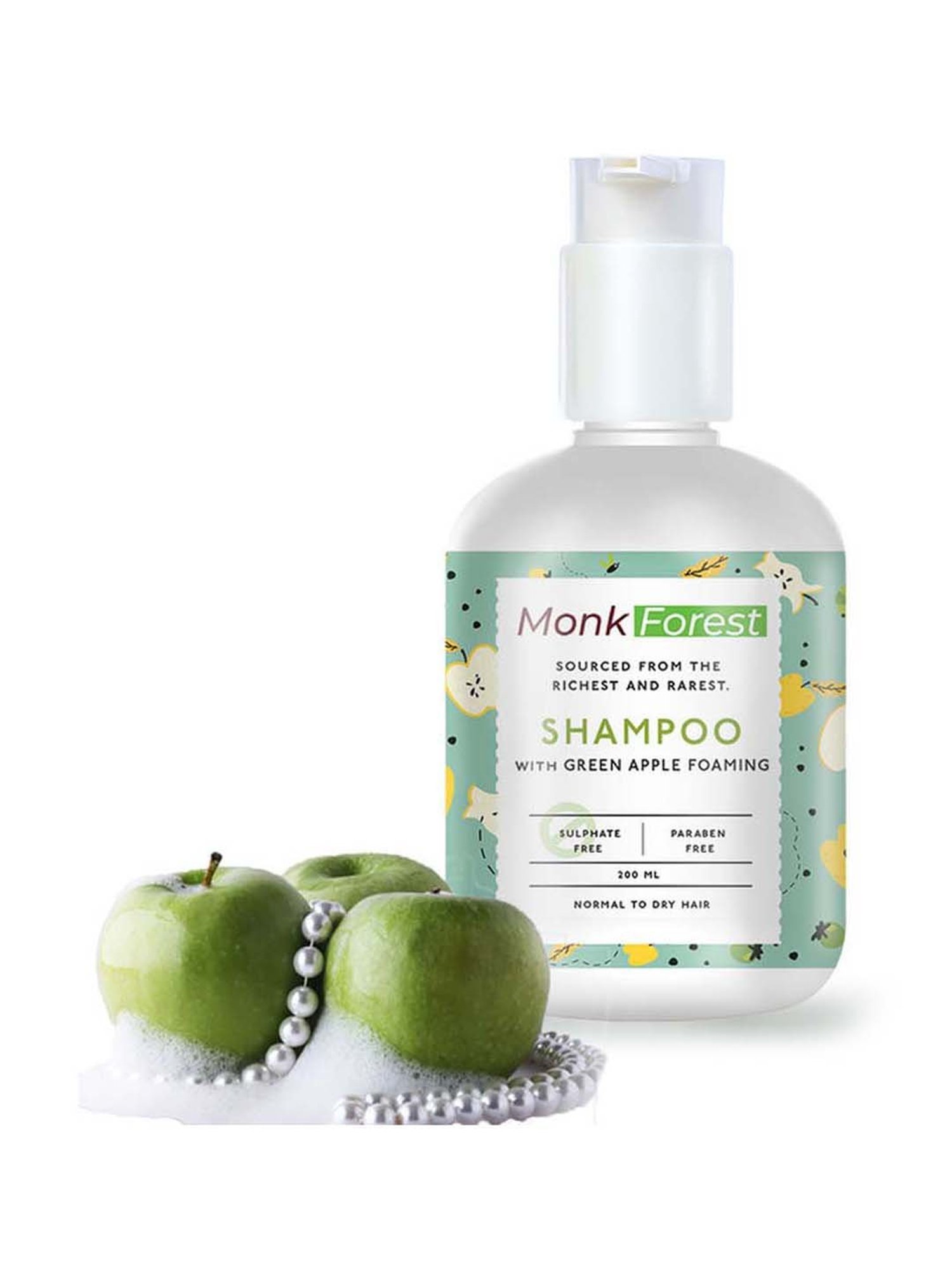 Monk Forest Hair Shampoo with Apple Foaming - 200 ml