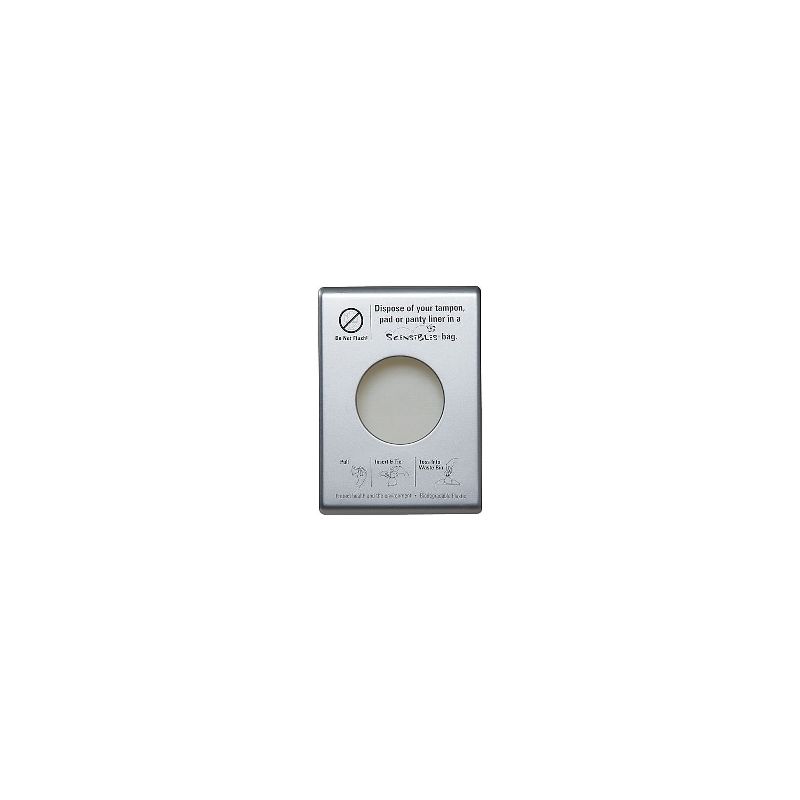 Sensible Source ScensiblesStandard Dispenser, Satin Chrome SDSC
