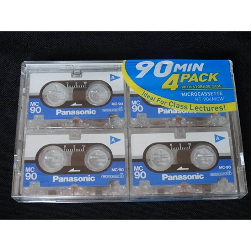 90min 4 Pack Microcassette tape