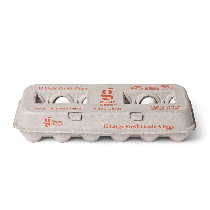 Oakdell Cage-Free Grade A Large Brown Eggs - 12ct