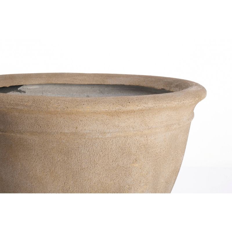 Large Indoor/Outdoor Defina Urn Planter Brown - Alfresco Home LLC