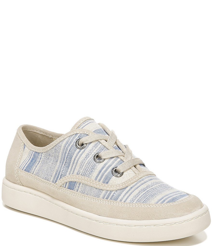 Zodiac Cheezburger Striped Lace-Up Sneakers