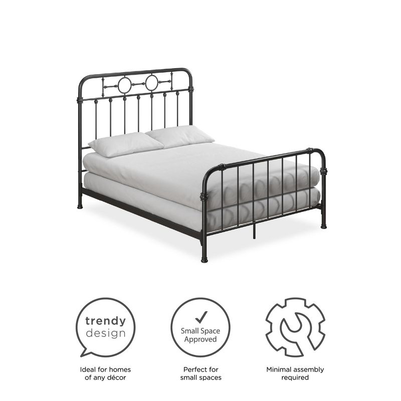 Little Seeds Willow Metal Full Bed