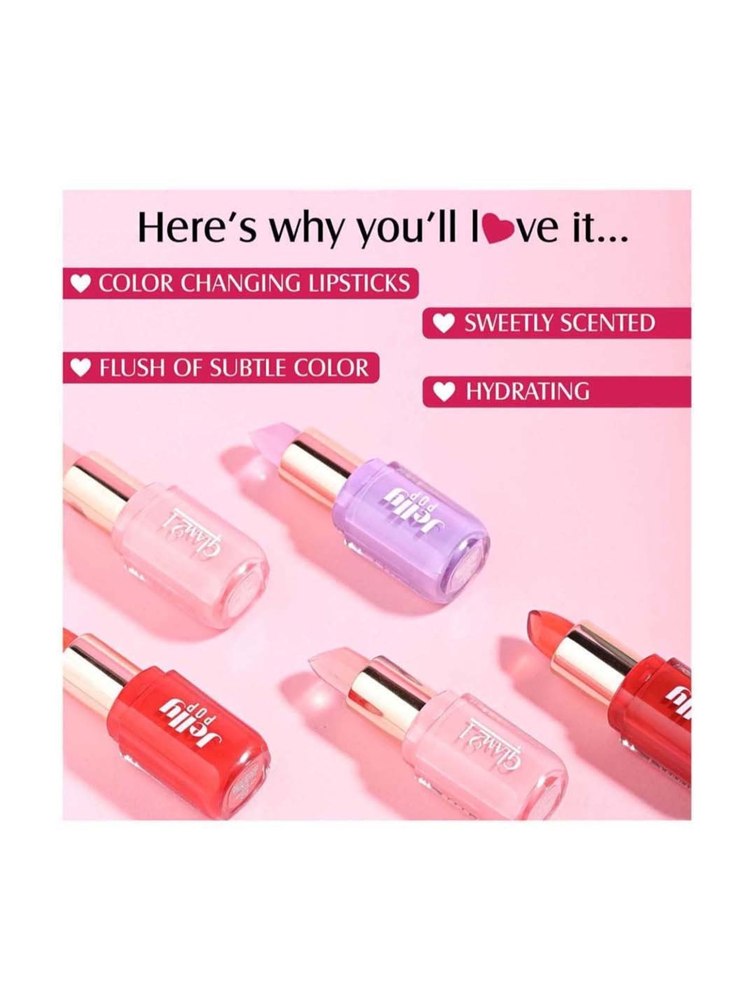 GA-DE Selfie Full Cover Lipstick 862 Paris - 4.2 gm