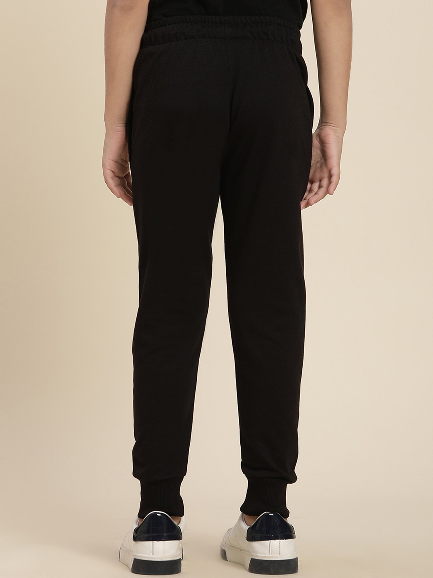 Boysville Dragon Ball Z Printed Black Regular Fit Joggers For Boys