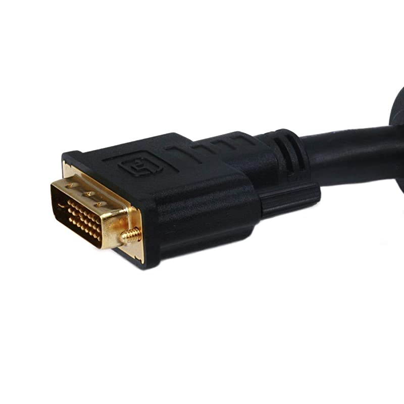35ft 24AWG CL2 Dual Link DVID Cable Black