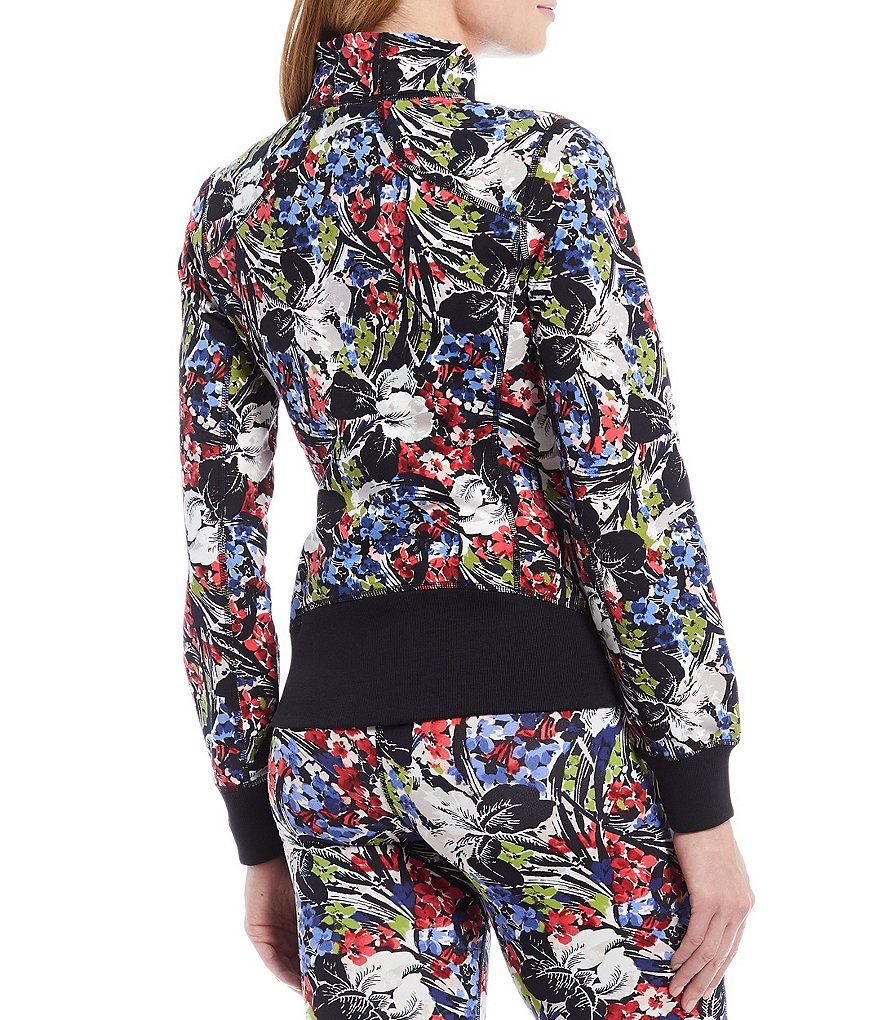 Lauren Ralph Lauren Floral French Terry Full-Zip Jacket