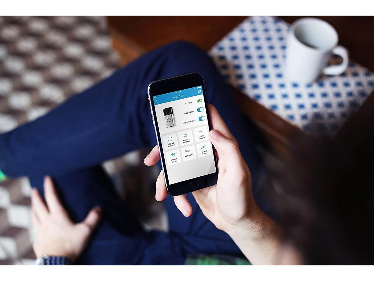 Ring Wi-Fi Enabled Video Doorbell (Venetian Bronze)