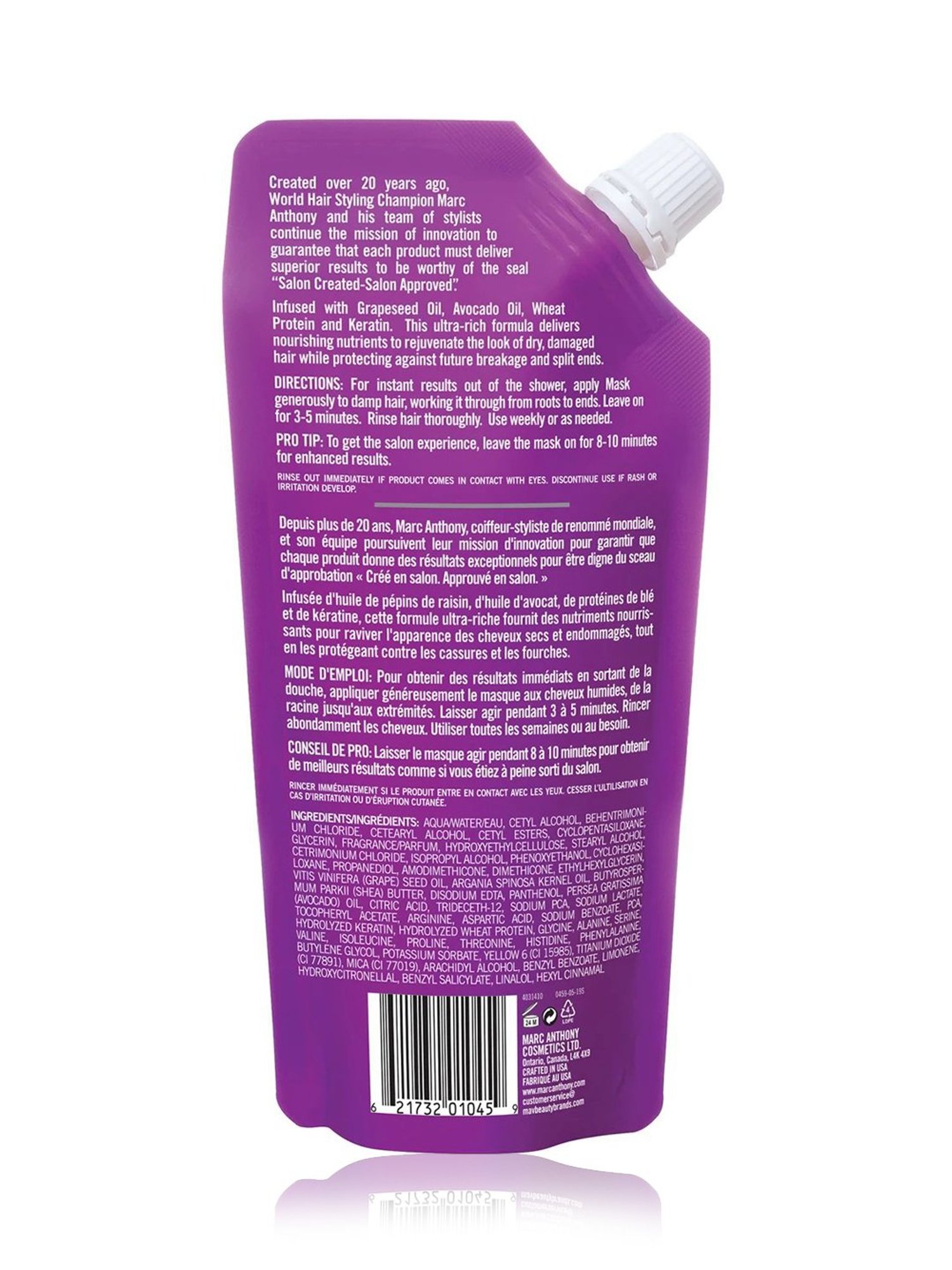 Marc Anthony Instant Miracle Damage Rescue Hair Mask - 200 ml