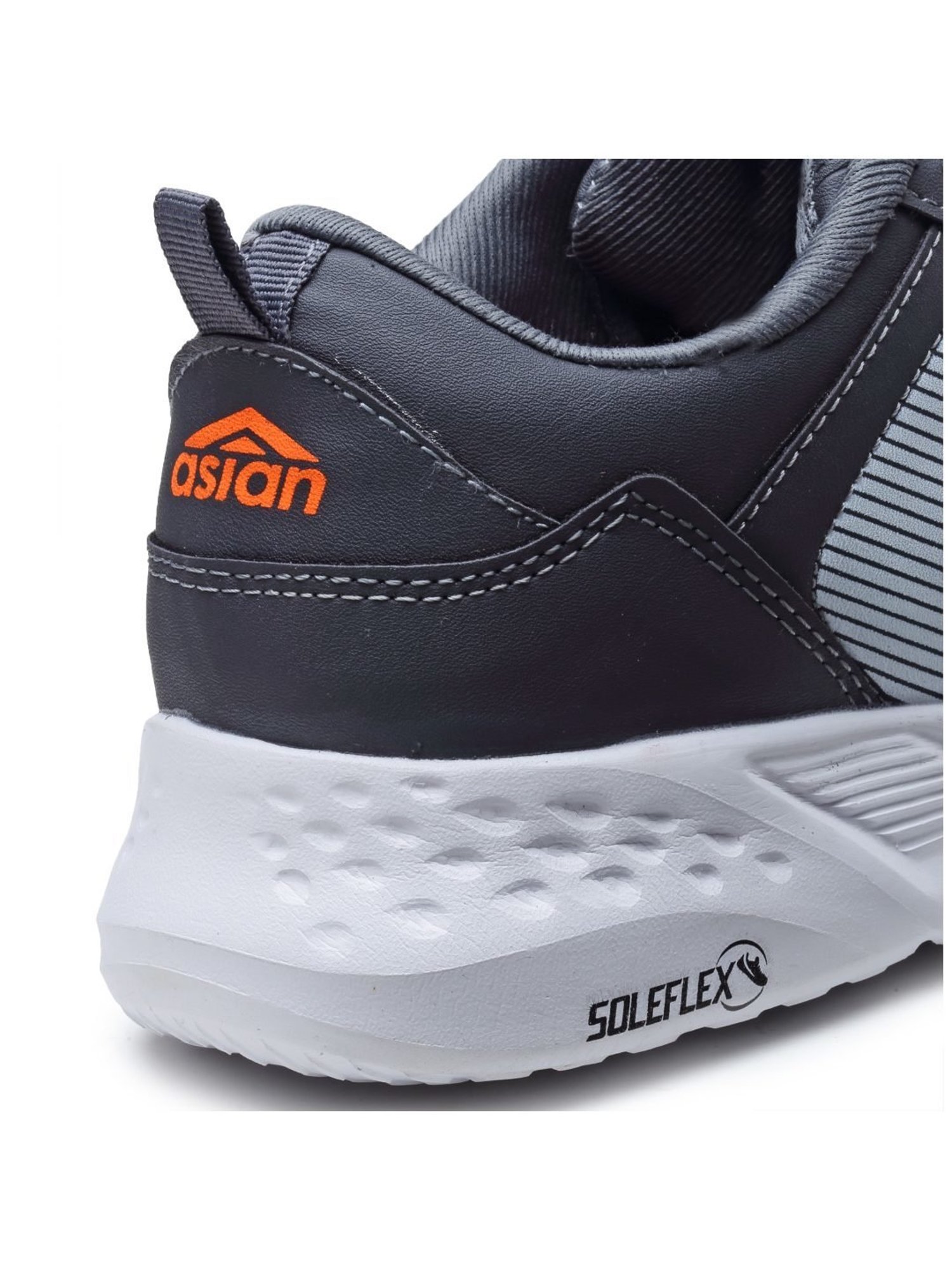 Asian Men's Grey Running Shoes