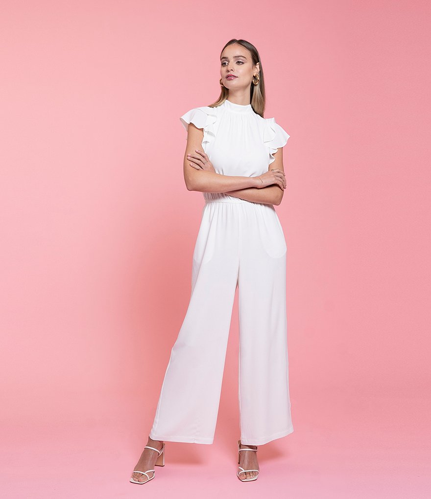 A Loves A Paper Bag Waist Romper