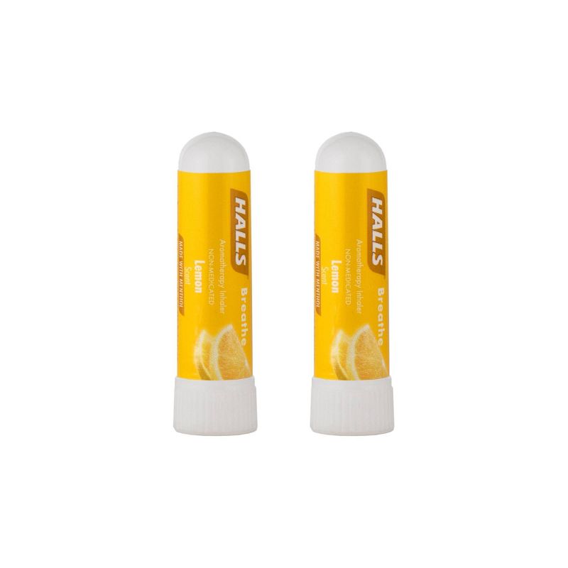 Halls by SpaRoom Lemon Inhaler - 2pk
