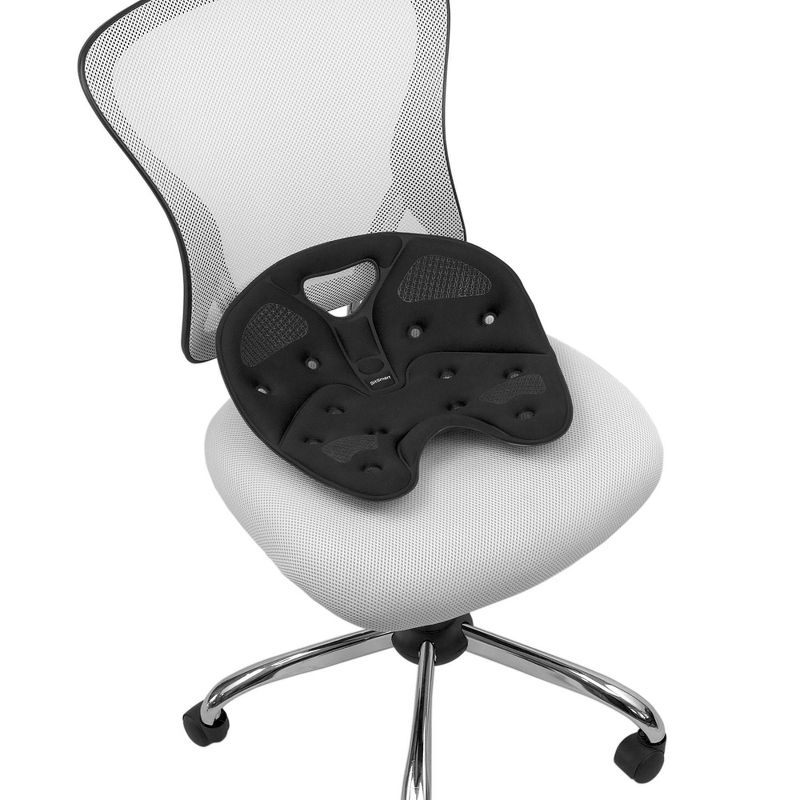 BackJoy SitSmart Core Traction Posture Seat Designed for Lower Back Pain Relief