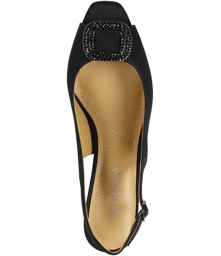 Trotters Kari Pearlized Leather Block-Heel Pumps