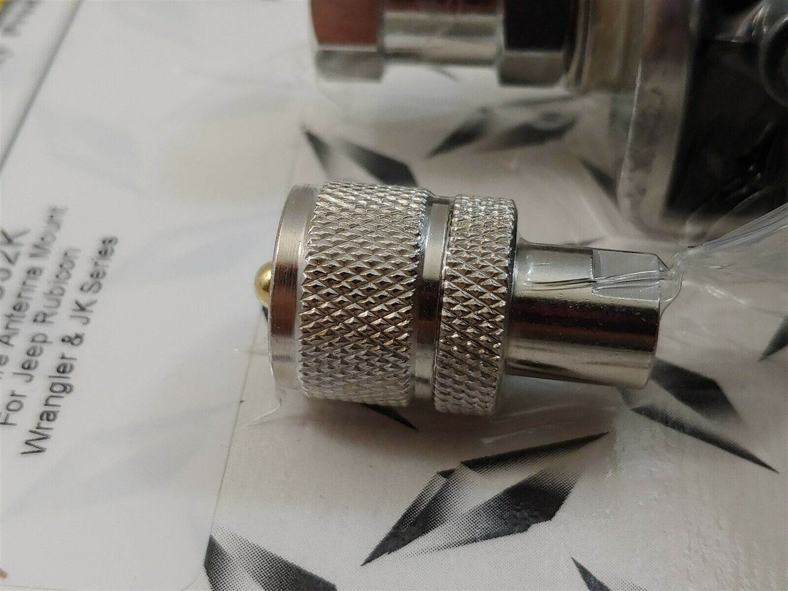 Accessories Unlimited AUJ2K Jeep HD Spare Tire CB Antenna Mount with 18 ft Coax