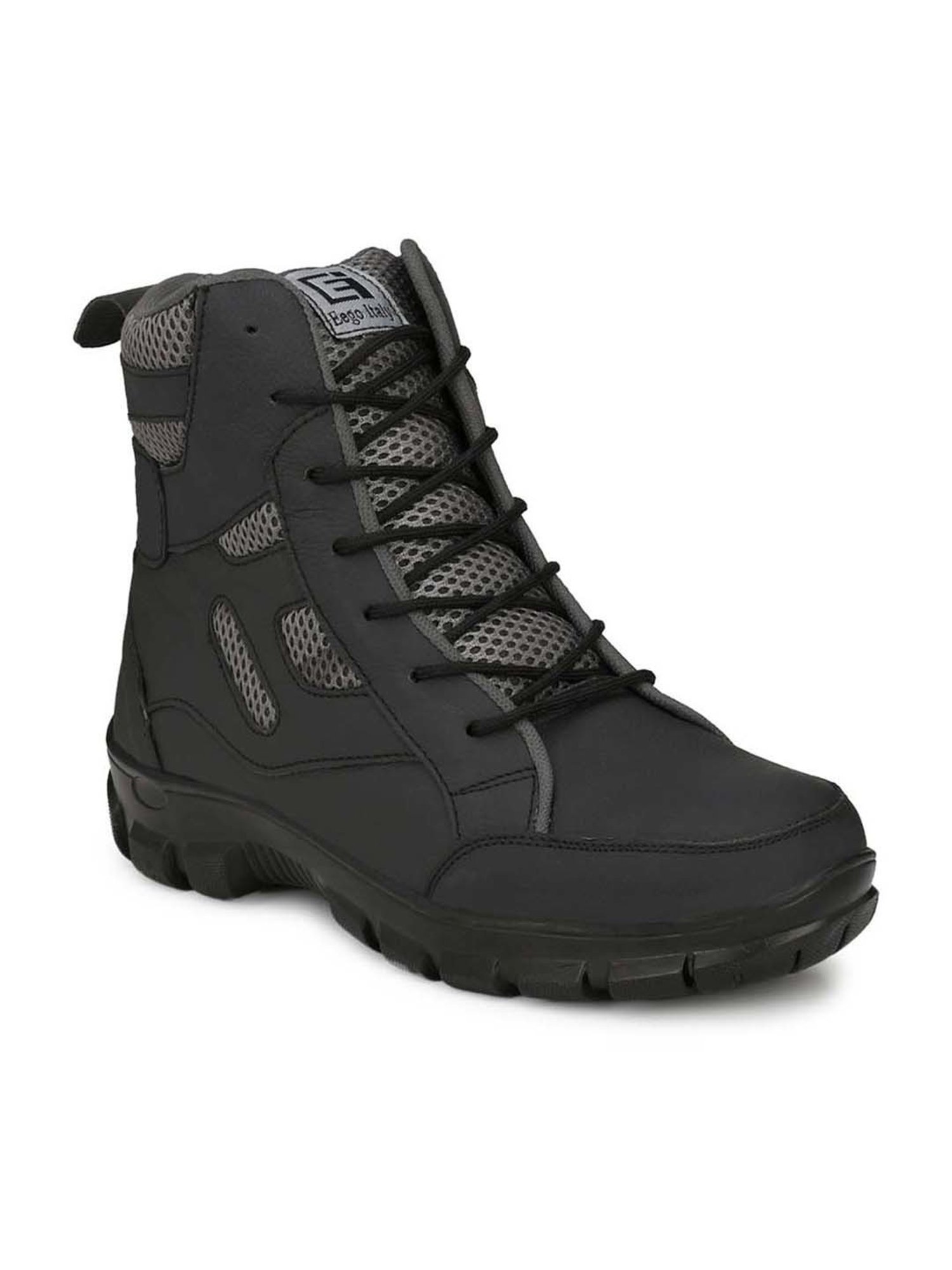 Eego Italy Men's Black Casual Boots