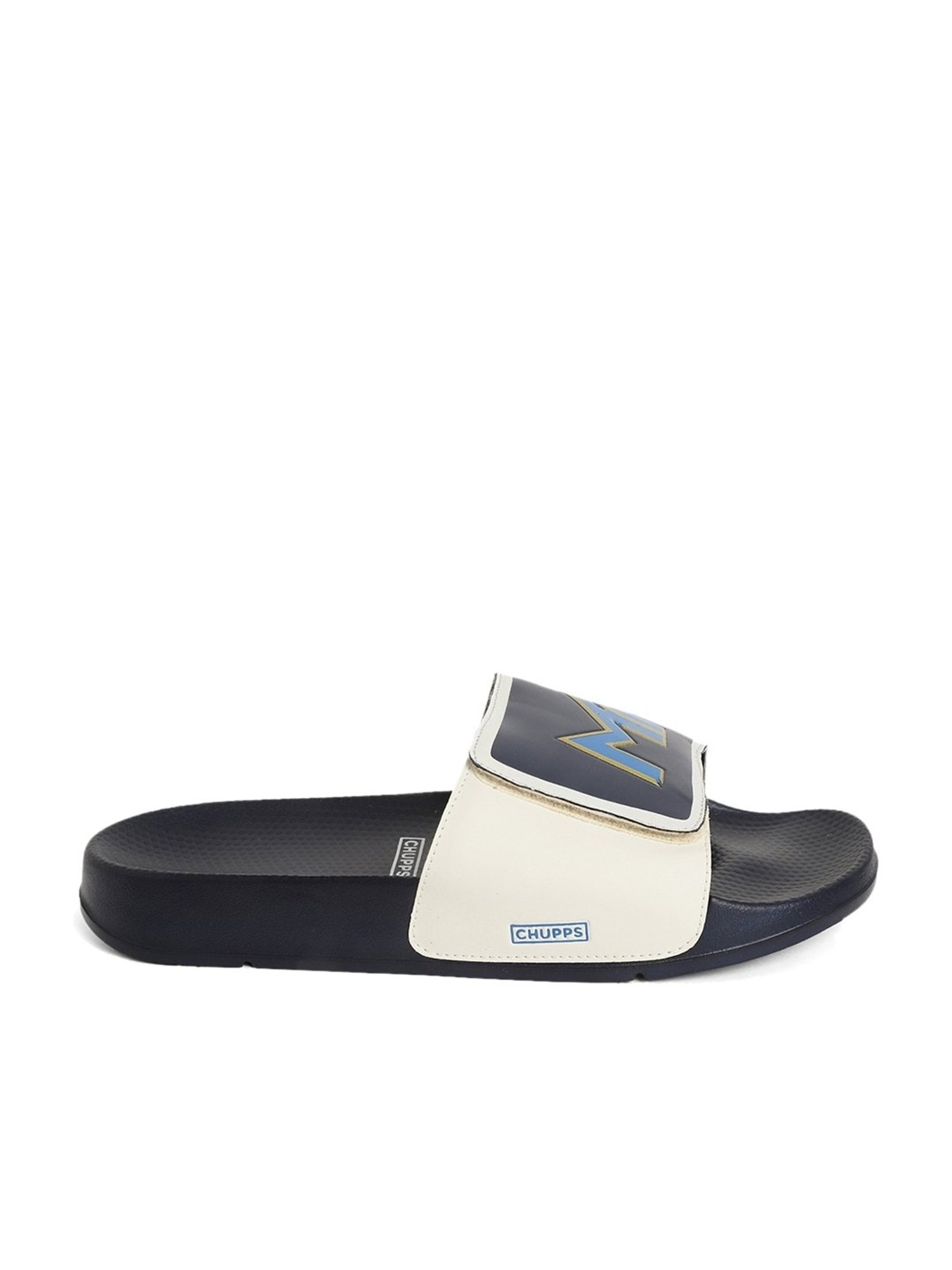 Chupps Men's MI Official Navy Slides