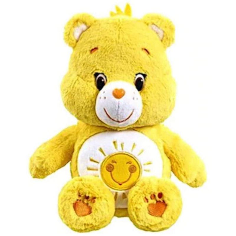 Super Impulse Worlds Smallest Care Bears Mini Plush Toy | Funshine Bear