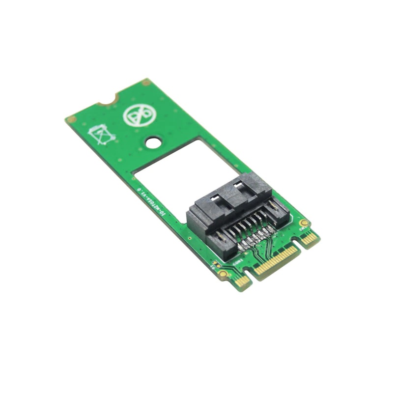 High Quality M.2 NGFF SATA 2260 2242 to 7Pin SATA3.0 Connector HDD SDD Converter Card Adapter