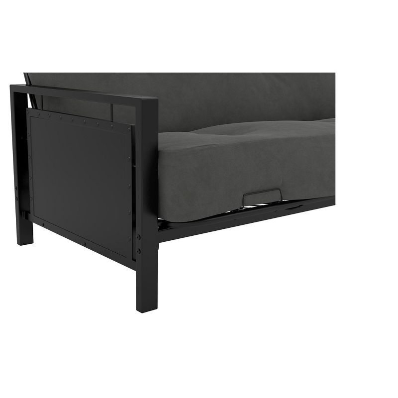 Henley Metal Arm Futon Frame Black Metal - Dorel Home Products